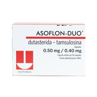 ASOFLON-DUO 0.5MG/0.4MG CAPS30