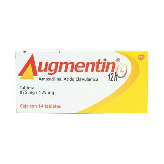 AUGMENTIN 12H 875MG TAB C/14