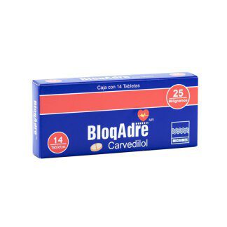 BLOQADRE 25MG TAB C/14