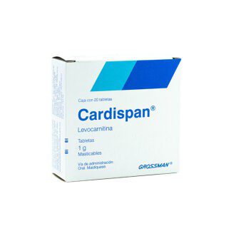 CARDISPAN 1GR TAB MAST C/20