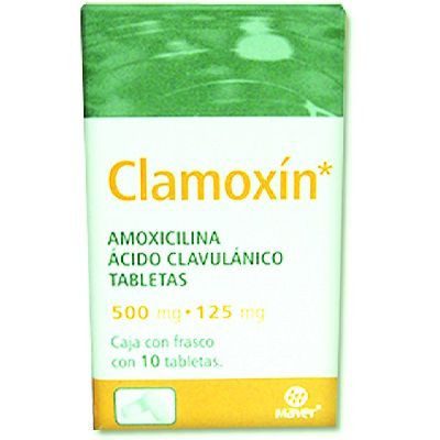 CLAMOXIN 500/125MG TAB C/10