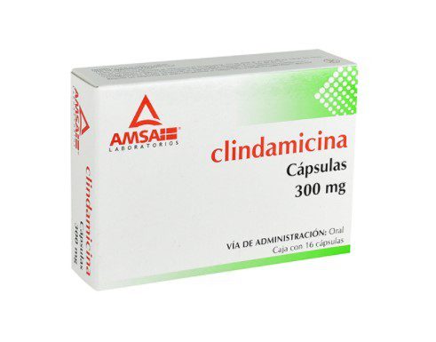 CLINDAMICINA 300MG C/16CAP