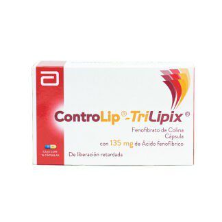 CONTROLIP TRILIPIX 135MG CAP C/15