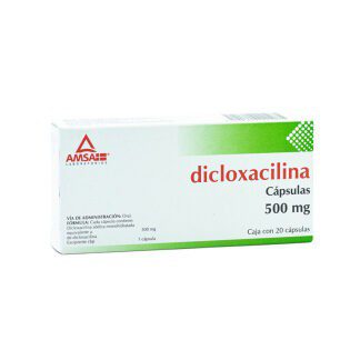 DICLOXACILINA 500MG CAP C/20