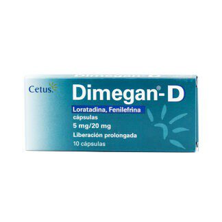 DIMEGAN D 5/20MG CAP C/10
