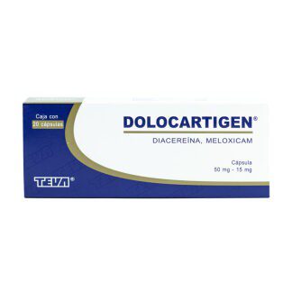 DOLOCARTIGEN 50MG/15MG CAP C/20