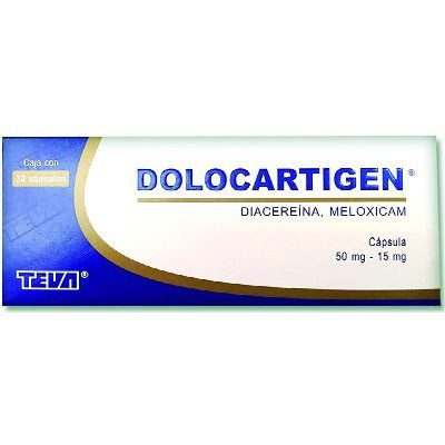 DOLOCARTIGEN 50MG/15MG CAP C/30