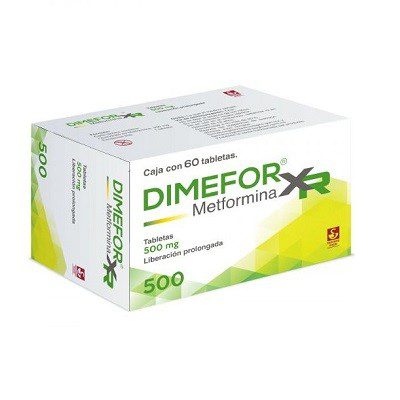 DIMEFOR XR 500MG TAB C/60