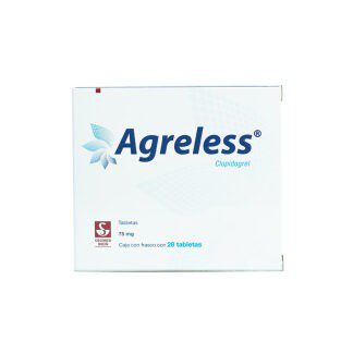 AGRELESS 75MG FCO TAB C/28