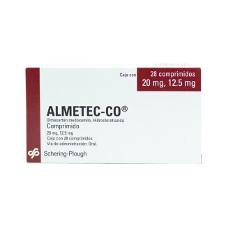 ALMETEC-CO 20/12.5MG TAB C/28