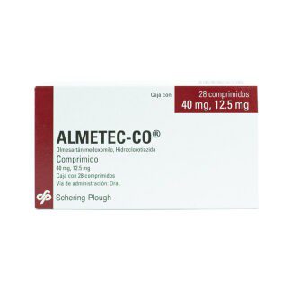 ALMETEC-CO 40/12.5MG CPR C/28