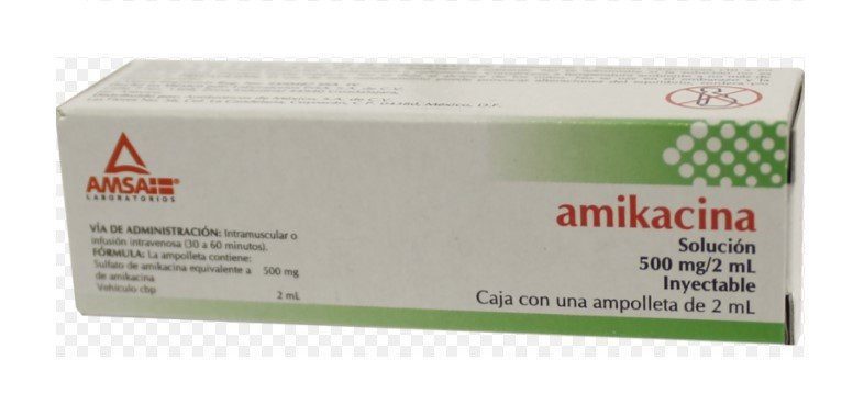 AMIKAC 500MG 1AMP 2ML PLAST