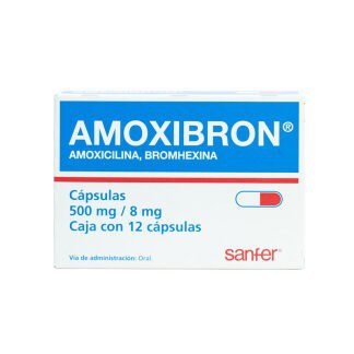 AMOXIBRON 500MG CAP C/12