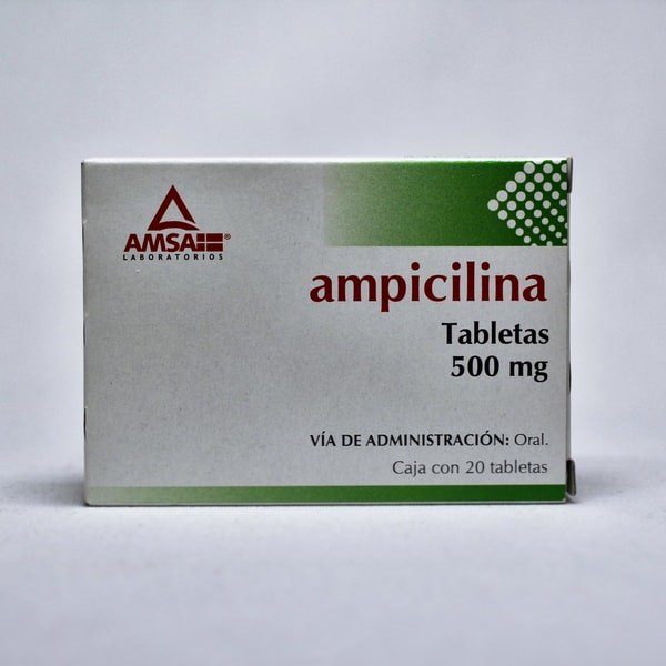 AMPICILINA 500MG C/20TAB