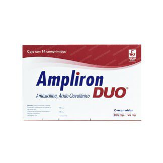 AMPLIRON DUO 875/125MG C/14 CPR